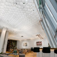 Decorative cellulose ceilings 