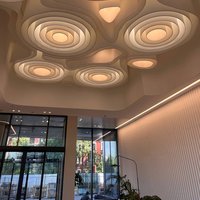 Decorative ceiling for the GK Symbol lobby "Saturn Rings" 