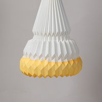 Designer lamps by Liliya Makarova made of non-woven material 