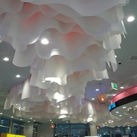 Lamellar ceilings 