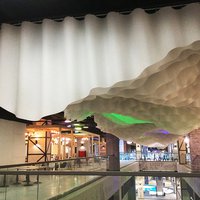 Non-combustible ceiling for the NORA shopping center 