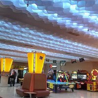 Ceiling decor made of fireproof paper 