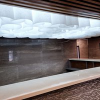 ParaLume® ceiling designed for the medical center ParaLume® ceiling for the store by Pagodas. 