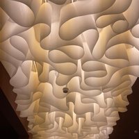 Decorative ceilings for the cafe 