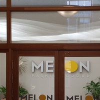 Entrance area of Melon Fashion Group office in Saint Petersburg 